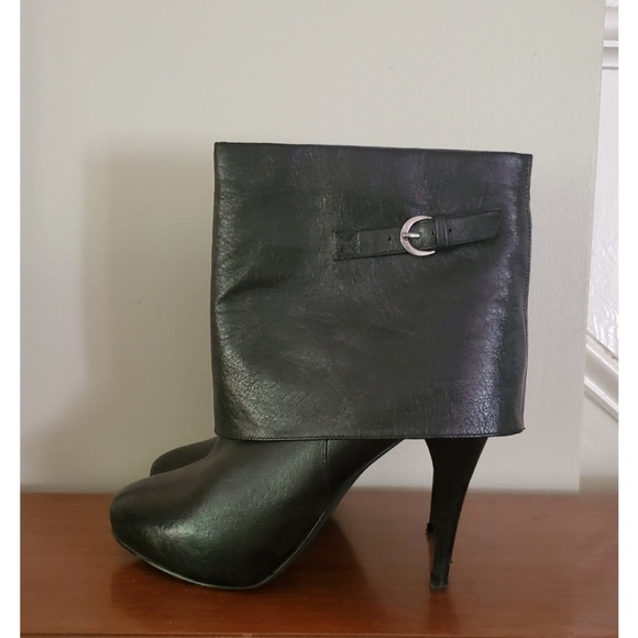 Steve Madden Shoes - Steve Madden Black P-Mystic High Heel Ankle Bootie
